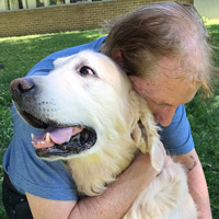 Goldy, Beloved Dog of Larry Goldstein