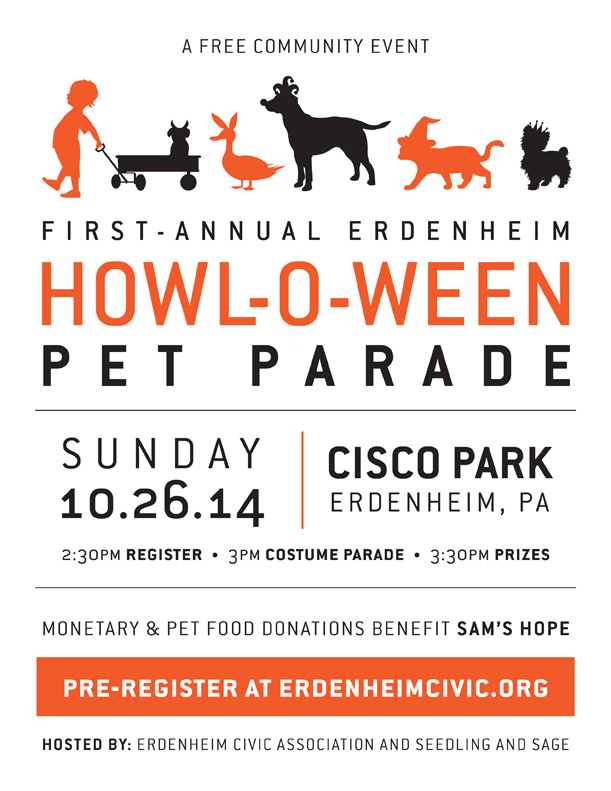 Erdenheim Civic Association's First Annual Howl-O-Ween Pet Parade
