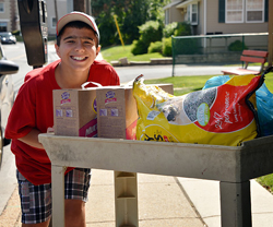 Bud Delivering Pet Food to the Elderly